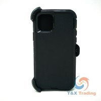    Apple iPhone 11 Pro Max - Fashion Defender Case with Belt Clip